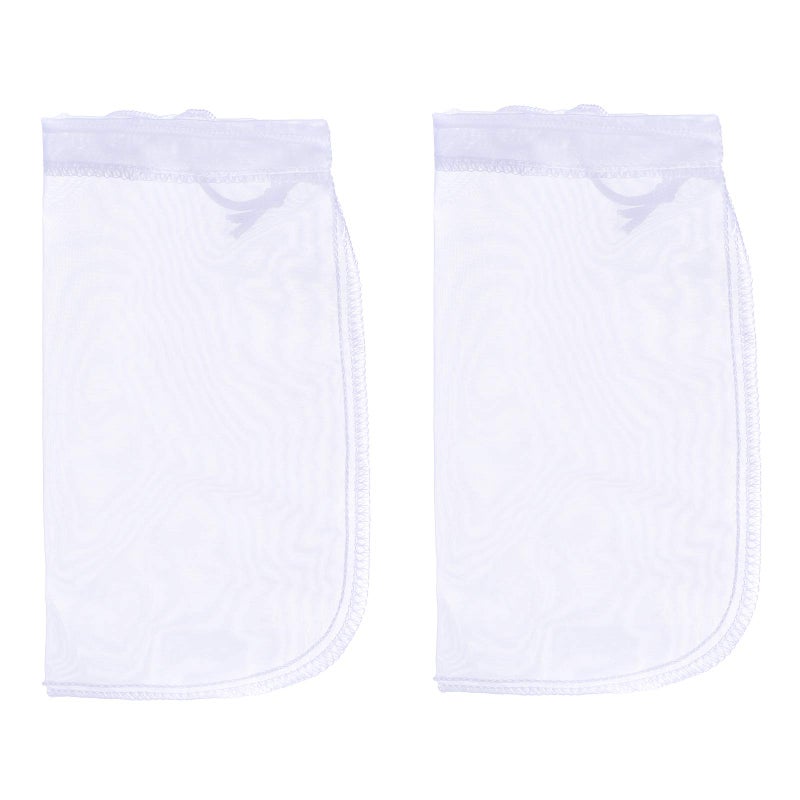 ALEGI 180 Micron Aquarium Filter Media Fine Mesh Bag, 8" by 4" Small Extra Fine Media Bags - Image 1
